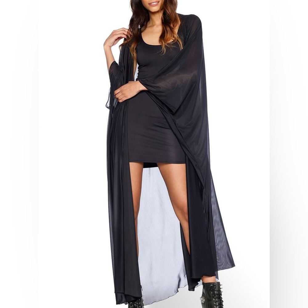 Rare Blackmilk “The Sheer Priestess” Long Sheer Robe / Duster